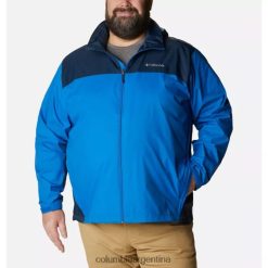 Columbia blue jay/columbia navy chaqueta impermeable columbia glennaker lake para hombre grande DV66DP6323 arrendajo azul columbia azul marino