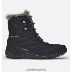 Columbia bota ancha columbia black/pebble minx shorty iii para mujer DV66DP1711 guijarro negro