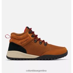 Columbia Bota media Fairbanks Columbia caramelo/rojo montaña para hombre DV66DP8611 caramelo rojo montaña