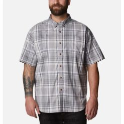 Columbia camisa columbia gris a cuadros columbia rapid rivers ii para hombre talla grande DV66DP6563 cuadros columbia gris