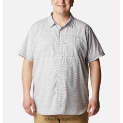 Columbia camisa de manga corta twisted creek iii para hombre gran cresta de onda negra raya columbia DV66DP9538 raya de cresta de onda negra