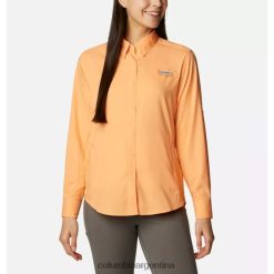 Columbia camisa de manga larga columbia bright nectar pfg tamiami ii para mujer DV66DP5899 néctar brillante