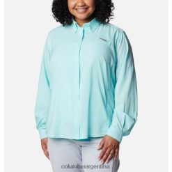 Columbia camisa de manga larga gulf stream pfg tamiami ii para mujer talla grande columbia DV66DP11280 corriente del golfo