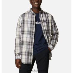 Columbia Camisa de manga larga Shark Multi Plaid Columbia Rapid Rivers II para hombre Tall DV66DP533 tiburón a cuadros múltiples