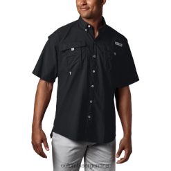 Columbia camisa manga corta pfg bahama ii hombre columbia negra DV66DP11229 negro