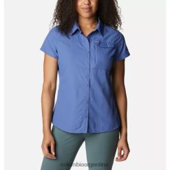 Columbia camisa mujer silver ridge 2.0 manga corta terciopelo cove columbia DV66DP12424 cala de terciopelo