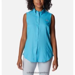 Columbia camisa sin mangas columbia pfg tamiami para mujer atolón DV66DP518 atolón