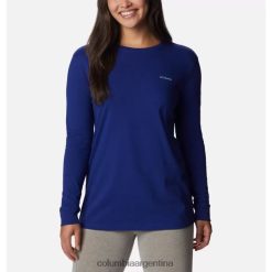 Columbia Camiseta Columbia de manga larga North Cascades para mujer zafiro oscuro/manga degradada CSC DV66DP12464 manga gradiente zafiro csc