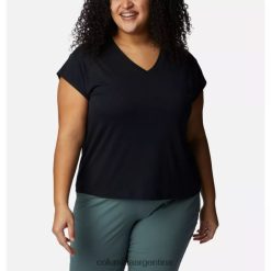 Columbia Camiseta Columbia Unlimited Beauty para mujer talla grande negra DV66DP11000 negro