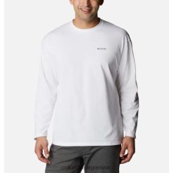 Columbia Camiseta de manga larga holgada csc alpine way de columbia para hombre blanca/columbia gorge map DV66DP5291 mapa de la garganta blanca de columbia
