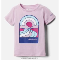 Columbia Camiseta gráfica de manga corta bessie butte para niñas pequeñas aura/suntrek trails columbia DV66DP3214 senderos de aura suntrek