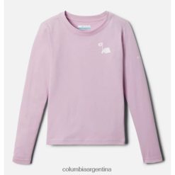 Columbia Camiseta gráfica de manga larga Hazeldel Hill para niña Aura/Gem Hiker Columbia DV66DP3202 caminante de gemas de aura