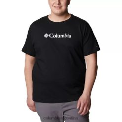 Columbia Camiseta negra con logo básico Csc para hombre de Columbia, talla extendida DV66DP13055 negro