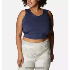Columbia Camiseta sin mangas corta Columbia Windgates II para mujer talla grande nocturna DV66DP8408 nocturno