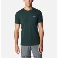 Columbia Camiseta técnica columbia tech trail con cuello redondo para hombre spruce heather DV66DP13526 brezo de abeto