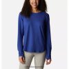 Columbia Camiseta técnica de manga larga columbia w bliss ascent mujer zafiro oscuro DV66DP12593 zafiro oscuro