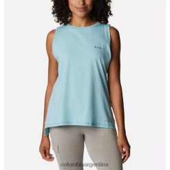 Columbia Camiseta técnica de tirantes mujer Sun Trek Sea Wave Heather Columbia DV66DP12292 brezo de las olas del mar