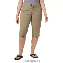 Columbia capris al aire libre en cualquier momento para mujer talla grande tusk columbia DV66DP5842 colmillo