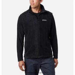 Columbia Chaleco polar Steens Mountain negro para hombre Tall Columbia DV66DP6810 negro