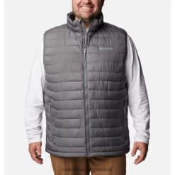 Columbia Chaleco Powder Lite para hombre Big City Grey Columbia DV66DP7078 ciudad gris
