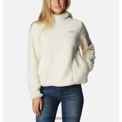 Columbia Chalk Columbia - Polar con capucha West Bend para mujer DV66DP12767 tiza