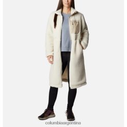 Columbia Chalk/fósil antiguo chaqueta larga sherpa Archer Ridge para mujer Columbia DV66DP12180 tiza fósil antiguo