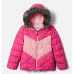 Columbia Chaqueta Arctic Blast Columbia Pink Ice/Pink Orchid para niña DV66DP8113 orquídea rosa hielo rosa