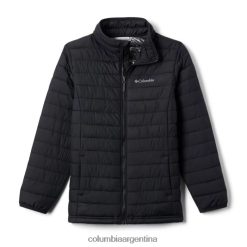 Columbia chaqueta columbia black polvo lite para niño DV66DP1693 negro