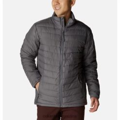 Columbia chaqueta columbia con borde inclinado para hombre gris ciudad DV66DP4434 ciudad gris