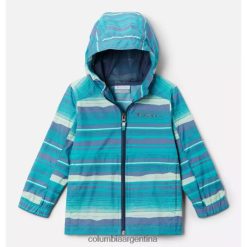 Columbia chaqueta columbia de resortes glennaker para niños pequeños con rayas color aguamarina brillante DV66DP9372 raya brillante de horizontes acuáticos