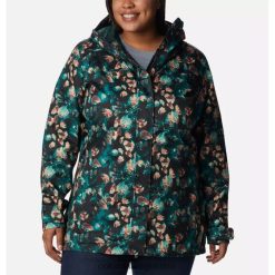 Columbia Chaqueta Columbia Spruce Solarized Print Splash A Little II para mujer talla grande DV66DP1435 estampado solarizado de abeto