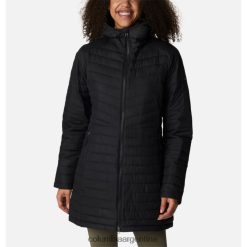Columbia Chaqueta con aislamiento medio y borde inclinado para mujer Columbia negra DV66DP12623 negro