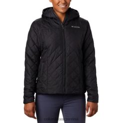 Columbia chaqueta con capucha columbia copper crest negra DV66DP1346 negro