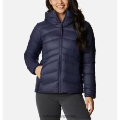 Columbia Chaqueta con capucha de plumón Park de otoño para mujer nocturna de Columbia DV66DP11777 nocturno