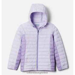 Columbia chaqueta con capucha silver falls para niña columbia tinte morado/púrpura esmerilado DV66DP10859 tinte morado morado esmerilado