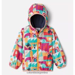 Columbia chaqueta cortavientos mini pixel grabber ii para niños pequeños columbia wild fucsia escape de verano DV66DP11289 escapada de verano fucsia salvaje