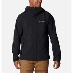 Columbia chaqueta de concha Earth Explorer para hombre Columbia negra DV66DP9237 negro