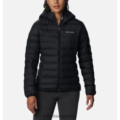 Columbia Chaqueta de plumón con capucha Columbia Lake 22 para mujer negra DV66DP11771 negro