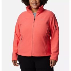 Columbia chaqueta fast trek ii para mujer talla grande blush pink columbia DV66DP6340 rubor rosa