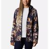 Columbia Chaqueta impermeable Columbia Inner Limits II para mujer con estampado de florescencia nocturna oscura DV66DP12020 impresión de florescencia