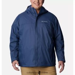 Columbia Chaqueta impermeable Columbia Watertight II para hombre Big Dark Mountain DV66DP6020 montaña oscura