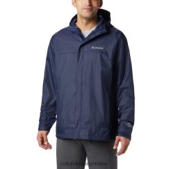 Columbia Chaqueta impermeable Columbia Watertight II para hombre Tall Collegiate Navy DV66DP6026 marina colegiada