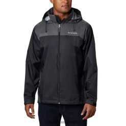Columbia chaqueta impermeable glennaker lake para hombre tall columbia black/grill DV66DP249 parrilla negra