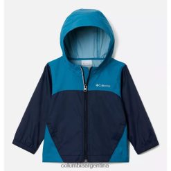 Columbia Chaqueta impermeable glennaker para niño colegial azul marino/marino profundo columbia DV66DP6540 marina colegiada marina profunda