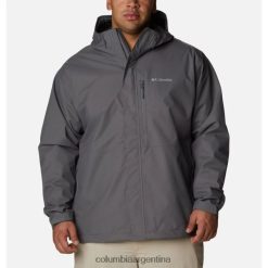 Columbia Chaqueta impermeable para hombre Big City Grey Columbia DV66DP9256 ciudad gris