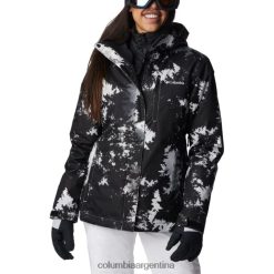 Columbia Chaqueta intercambiable Whirlibird IV para mujer con estampado de búsqueda en blanco Columbia DV66DP7797 impresión de búsqueda blanca