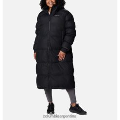 Columbia Chaqueta larga negra para mujer pike lake talla grande columbia DV66DP9048 negro