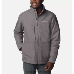 Columbia chaqueta loma vista ii para hombre columbia city gris DV66DP4635 ciudad gris