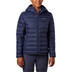 Columbia Chaqueta nocturna con capucha de plumón Lake 22 para mujer marca Columbia DV66DP7542 nocturno