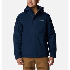 Columbia chaqueta para caminar con aislamiento y capucha de montaña oso de columbia collegiate azul marino para hombre DV66DP13955 marina colegiada